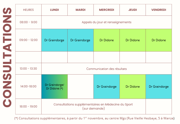 horaires 2025 10 13
